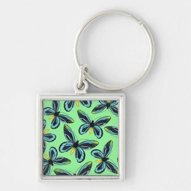 Porte-clés Motif papillon de la reine Alexandra (Devant)