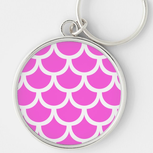 Porte-clés Motif rond animal (Devant)