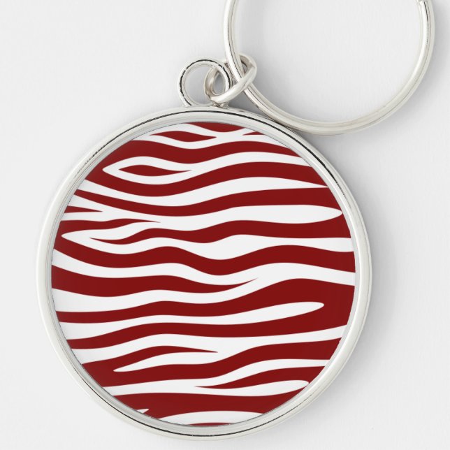 Porte-clés Motif rond animal (Devant)