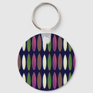 Porte-clés motif surf . planches