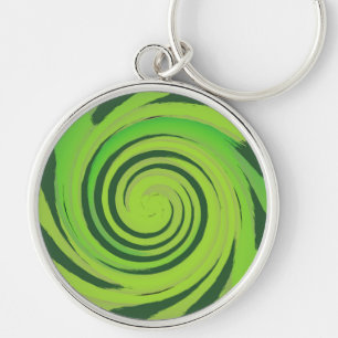 Porte-clés Motif vert Twirl Me