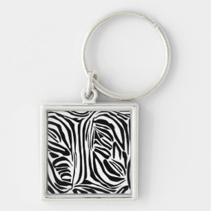 Porte-clés Motif zèbre