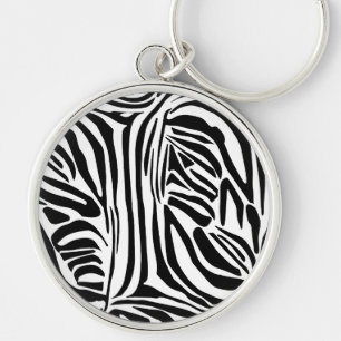 Porte-clés Motif zèbre