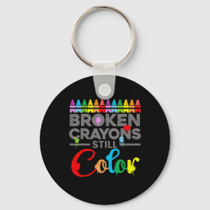Porte-clés Motivation De La Santé Dire Crayons Cassés Toujour