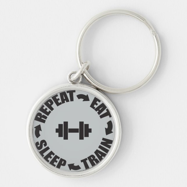 Porte-clés Motivation gym (Devant)