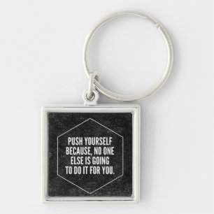 Porte-clés Motivation Gym - Pousser - Inspiration