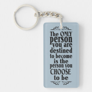 Porte-clés MOtivational CHOIX porte - clé personnalisé
