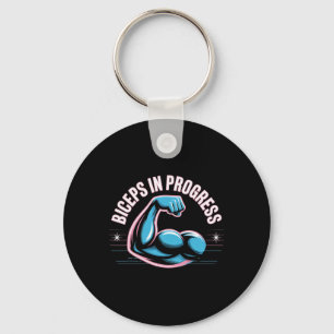 Porte-clés Motivational Funny Gym Humour Biceps Gains Biceps
