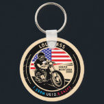 Porte-clés Moto Lolo Pass Idaho<br><div class="desc">Lolo Pass fait dans un emblème de style vintage et en détresse. Il s'agit d'une célèbre voiture pittoresque que l'on trouve dans l'Idaho et le Montana.</div>