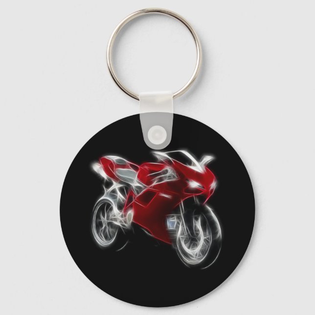 Porte-clés Moto Sport Vélo Racing (Recto)