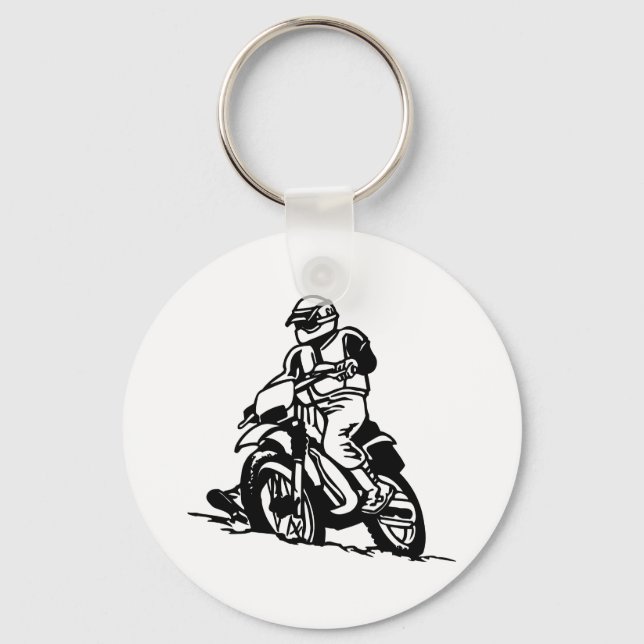 Porte-clés Motocross (Recto)