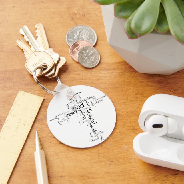 Porte-clés Mots chrétiens (Bureau)