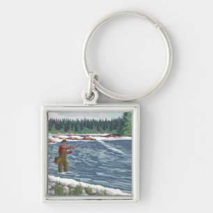Porte-clés Mouche FishermanColorado