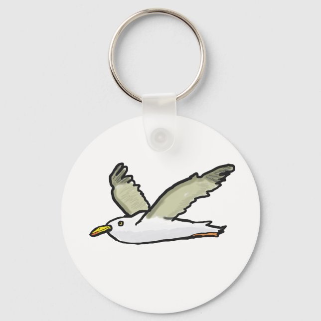 Porte-clés Mouette (Recto)