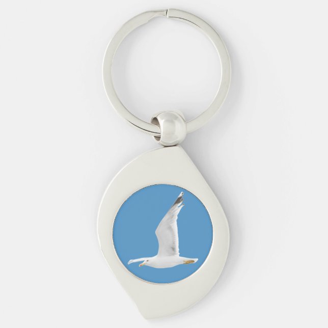 Porte-clés Mouette volante (Devant)