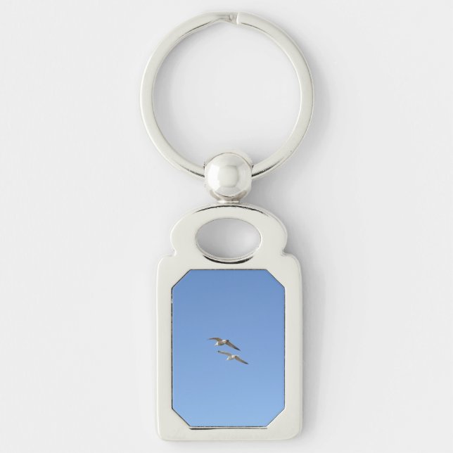 Porte-clés Mouettes volantes - (Devant)