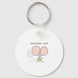 Porte-clés Mousies adorent assiette en carton pour fêtes