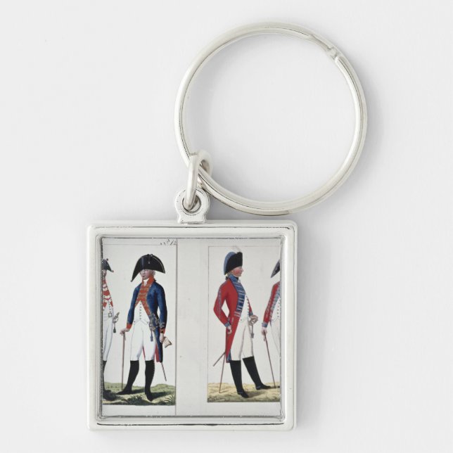 Porte-clés Mousquetaires et dirigeants, 1800 (Devant)