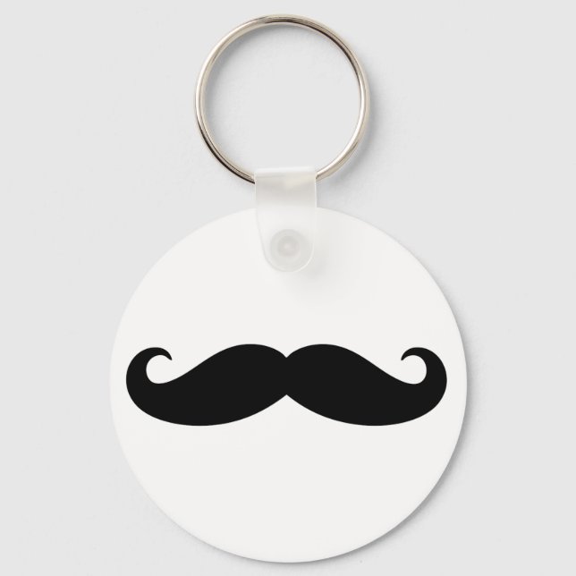 Porte-clés Moustache Moustache, Moustache design (Recto)