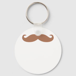 Porte-clés moustache simple