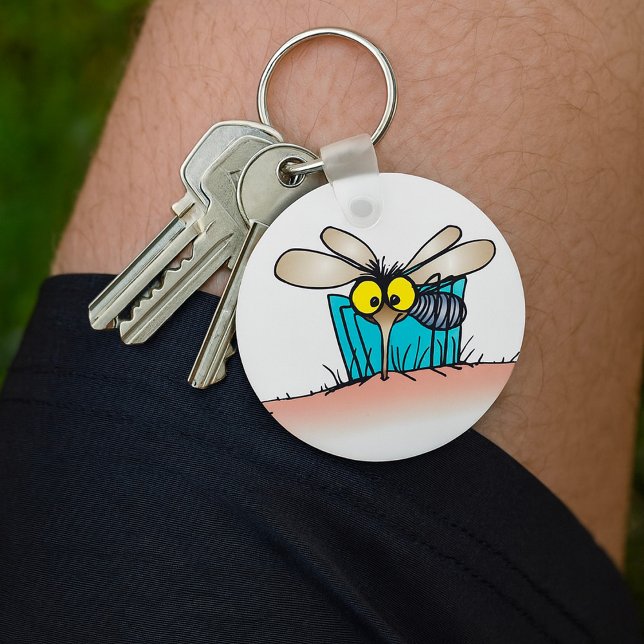 Porte-clés Moustique Mordant Un Bras (Créateur téléchargé)