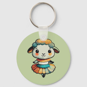 Porte-clés Mouton Ballerina