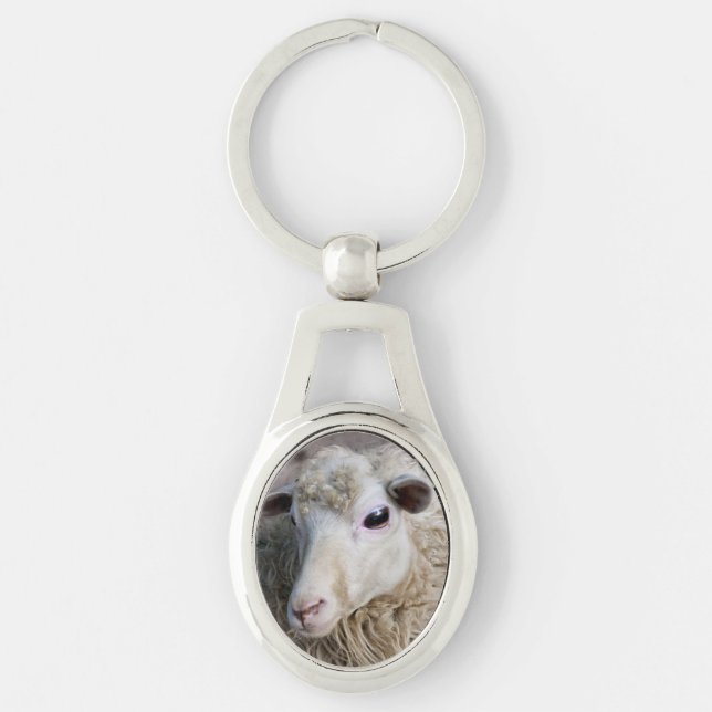 Porte-clés Mouton drôle (Devant)