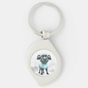 Porte-clés Mouton mignon design cosy
