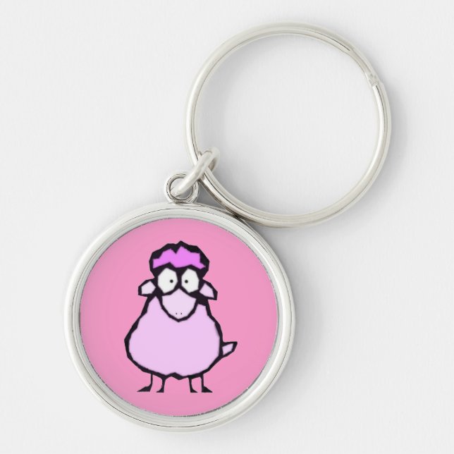 Porte-clés Moutons roses Keychain (Devant)