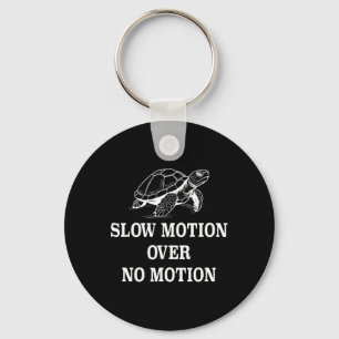 Porte-clés Mouvement lent sur aucun mouvement Turtle mème 1