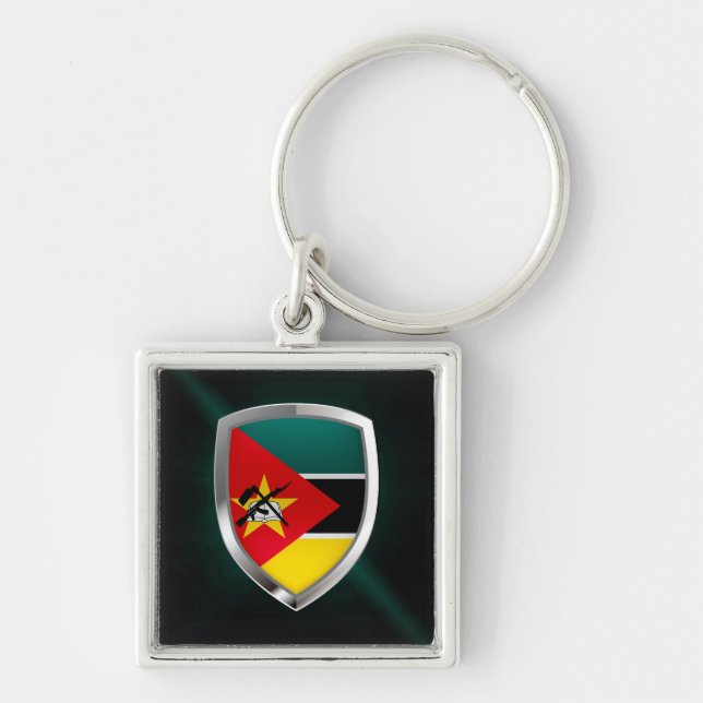 Porte-clés Mozambique Metallic Emblem (Devant)