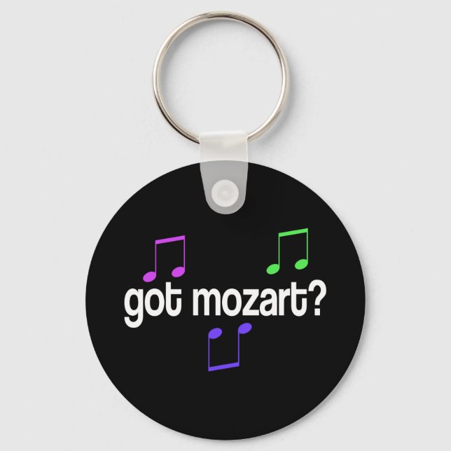 Porte-clés Mozart s'amuse (Recto)