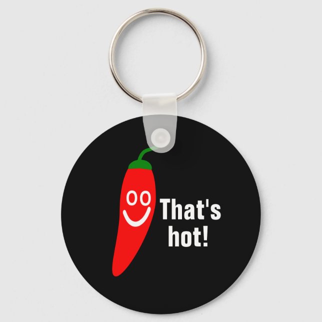 Porte-clés Mr. Hot Pepper - That's hot (Recto)
