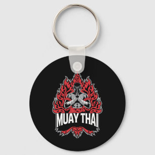 Porte-clés Muay Thai Fighter - Thai Boxing Fighter
