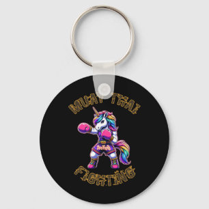 Porte-clés Muay Thai Licorne - Kickboxing thaïlandais de la L