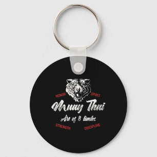 Porte-clés Muay Thai Tiger - Boxe Thaïlandaise et Kickboxing