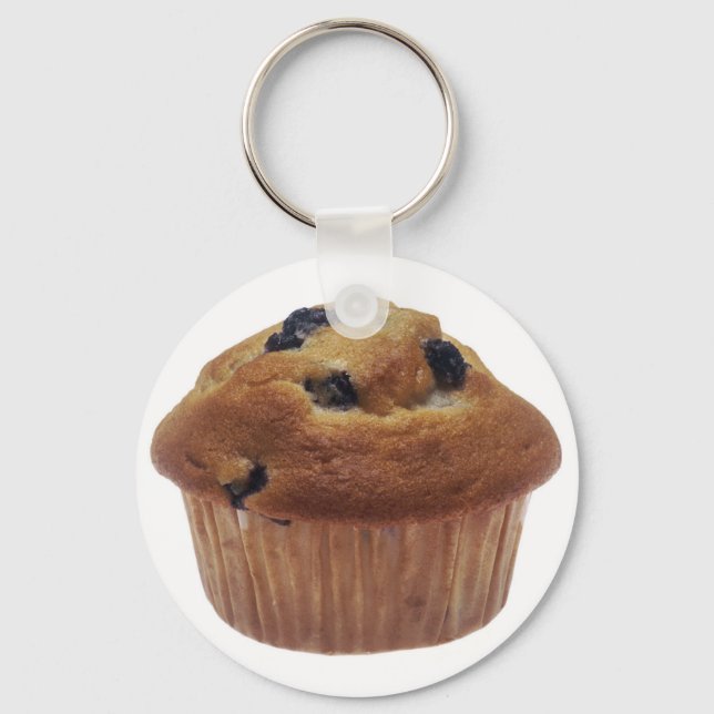 Porte-clés Muffin aux bleuets (Recto)