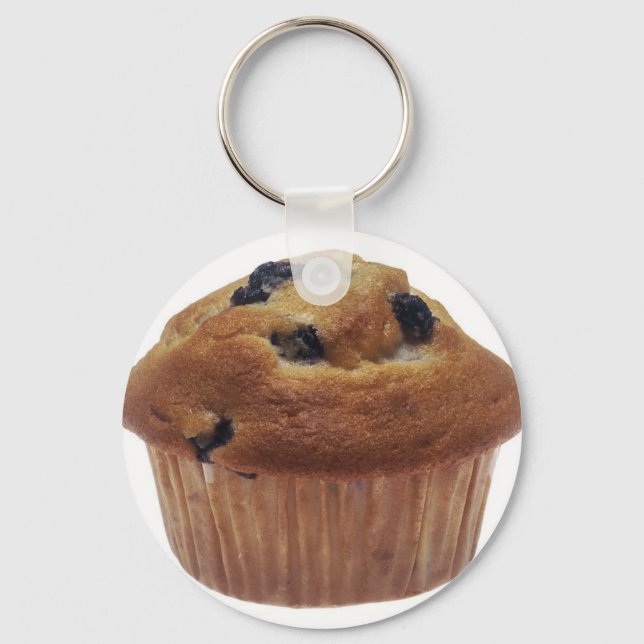 Porte-clés Muffin aux bleuets (Recto)