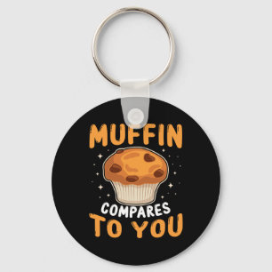 Porte-clés Muffin se compare à toi Amoureux de couples mignon