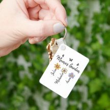 Mug personnalisé avec noms de fleurs de naissance,
