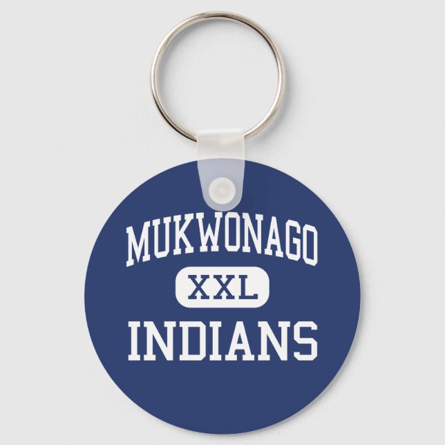 Porte-clés Mukwonago - Indiens - Haut - Mukwonago Wisconsin (Recto)