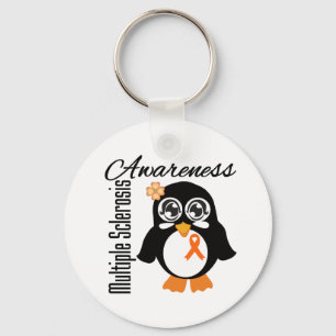 Porte-clés Multiple Sclerosis Awareness Penguin