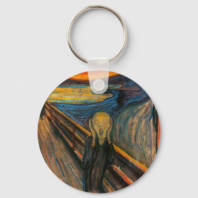Porte-clés Munch The Scream Key Chain (Recto)