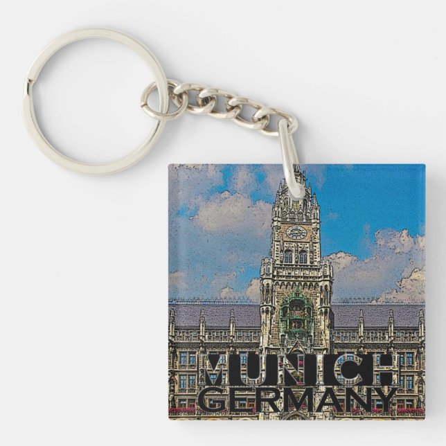 Porte-clés Munich (Devant)