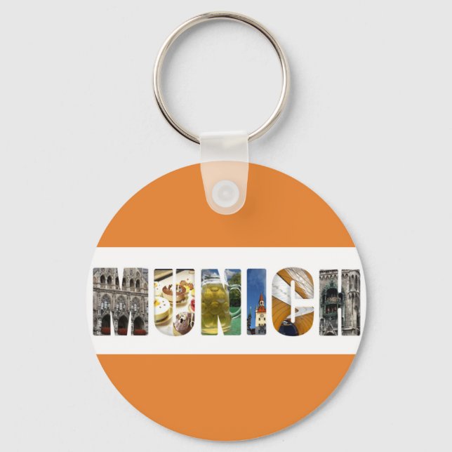Porte-clés Munich Germany Keychain (Recto)