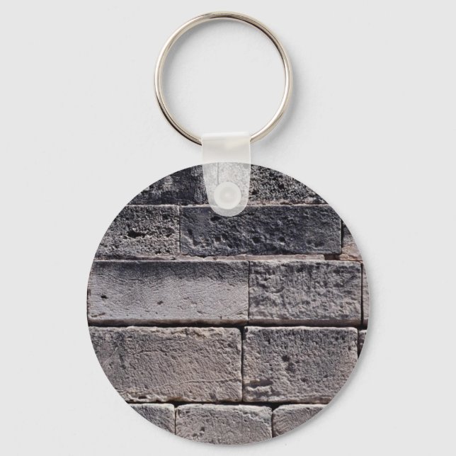 Porte-clés Mur en pierre ancienne, Phaistos, Crète, Grèce (Recto)