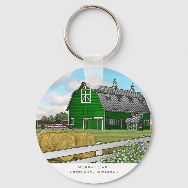 Porte-clés Murphy Barn (Recto)