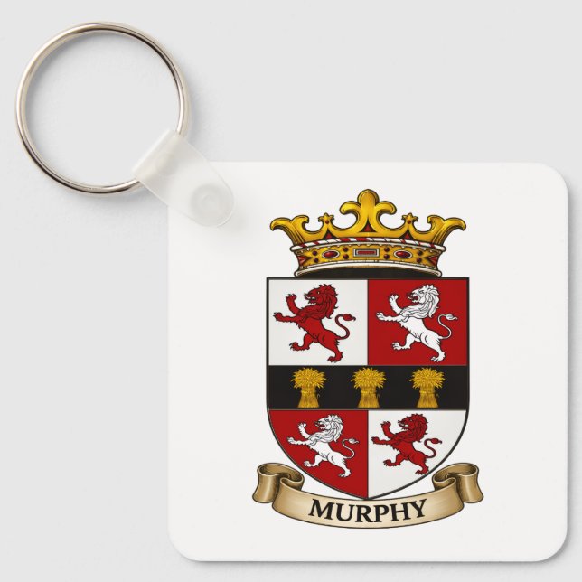 Porte-clés Murphy Family Coat of Arms Keychain (Recto)