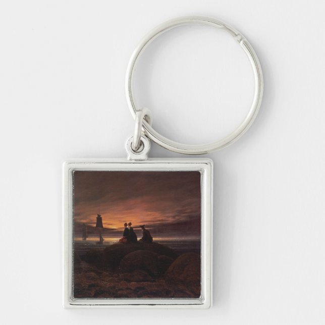 Porte-clés Musardez l'augmentation au-dessus de la mer, 1822 (Devant)