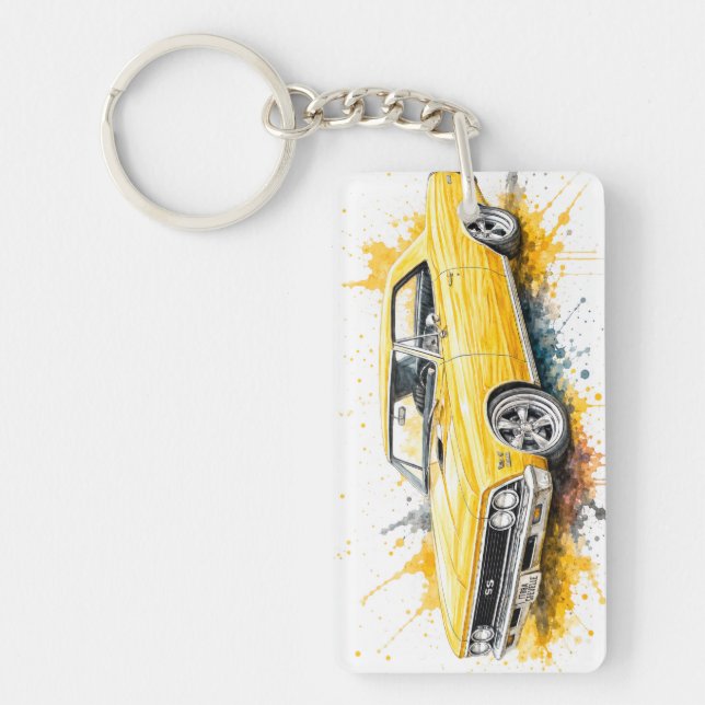 Porte-clés Muscle Car Américain (Devant)